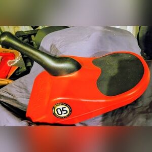 Zipfy luge sled red Up To 250 Pounds